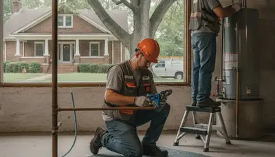 Plumber providing emergency repair service in Knoxville, TN for a plumbing business