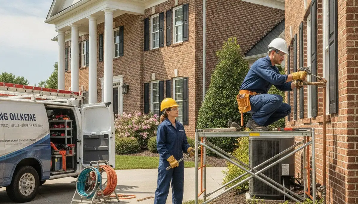 Knoxville, TN plumbing repair service van for emergency drain and leak repairs