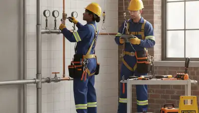 Knoxville, TN plumber repairing a home pipe for fast emergency plumbing service