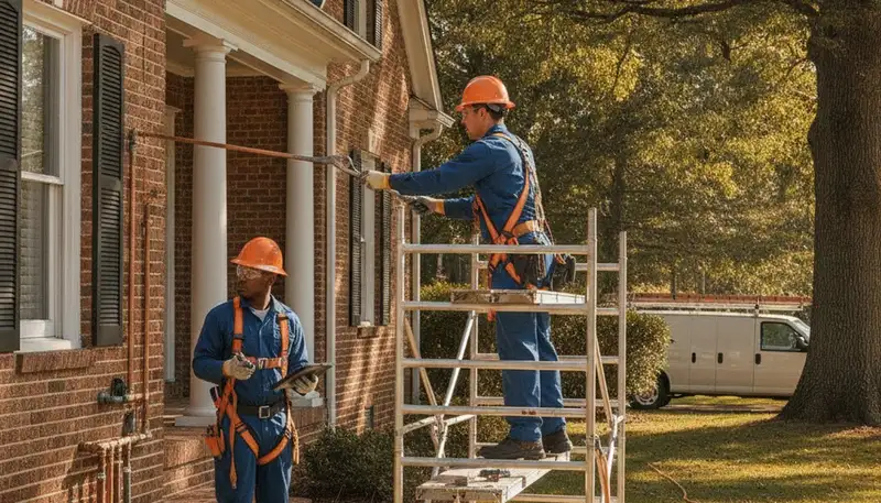 Knoxville, TN plumbing repair service van for emergency leak and pipe repairs