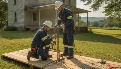 Knoxville, TN plumbing repair technician providing emergency pipe and leak repair service