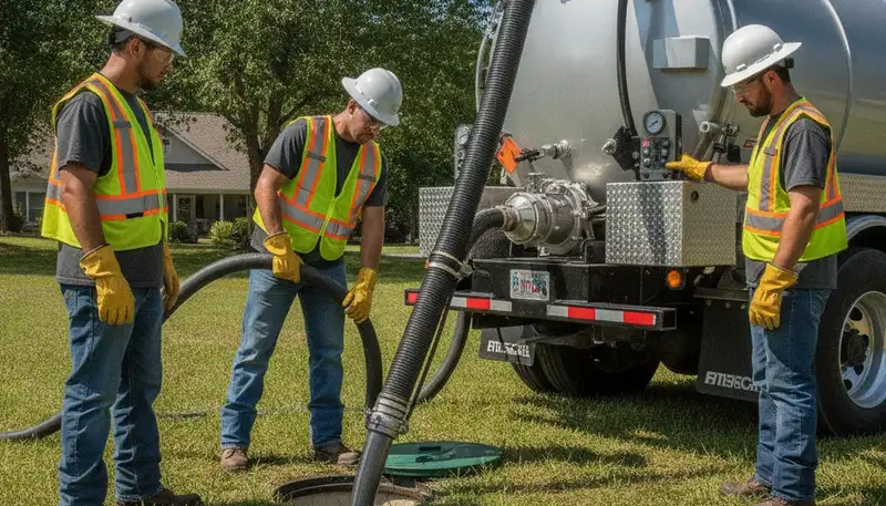 Septic pumping service for Knoxville, TN homes by On Call Plumbers