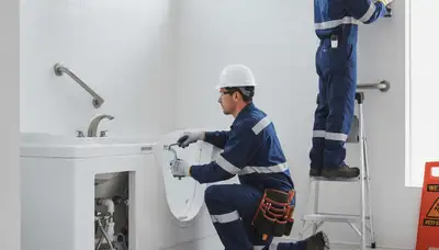 Walk-in tub installation by Knoxville, TN plumbers for safer, accessible bathing in homes
