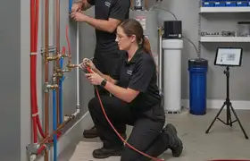 Plumbing repair and repiping services in Knoxville, TN for emergency leak fixes and pipe replacement